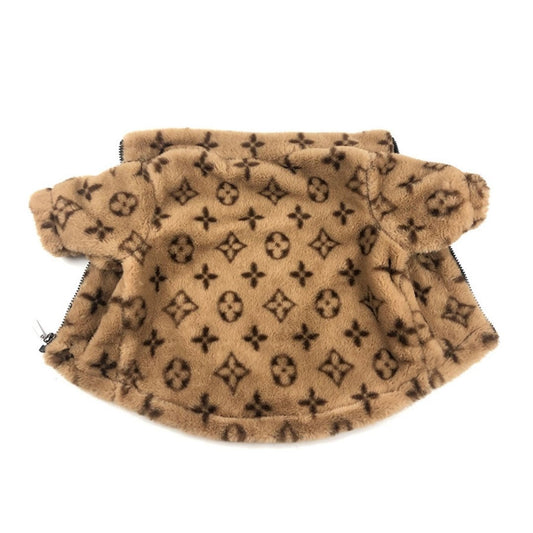 Abrigo Louis Vuitton para perro raza pequeña